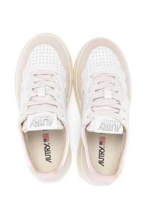 sneakers in pelle beige AUTRY KIDS | KULKFS03.